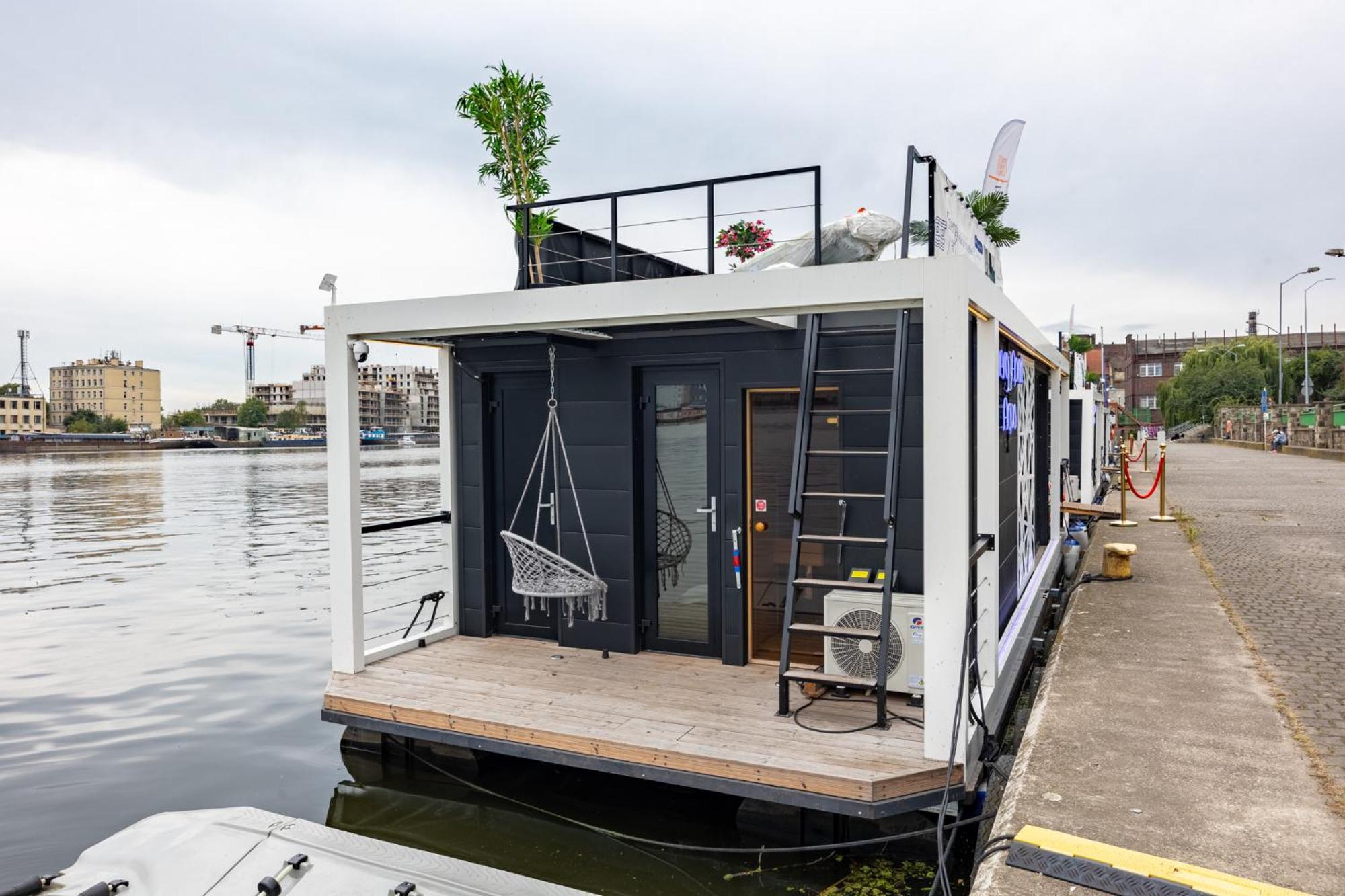 Houseboat Energyapart Stettin Exterior foto