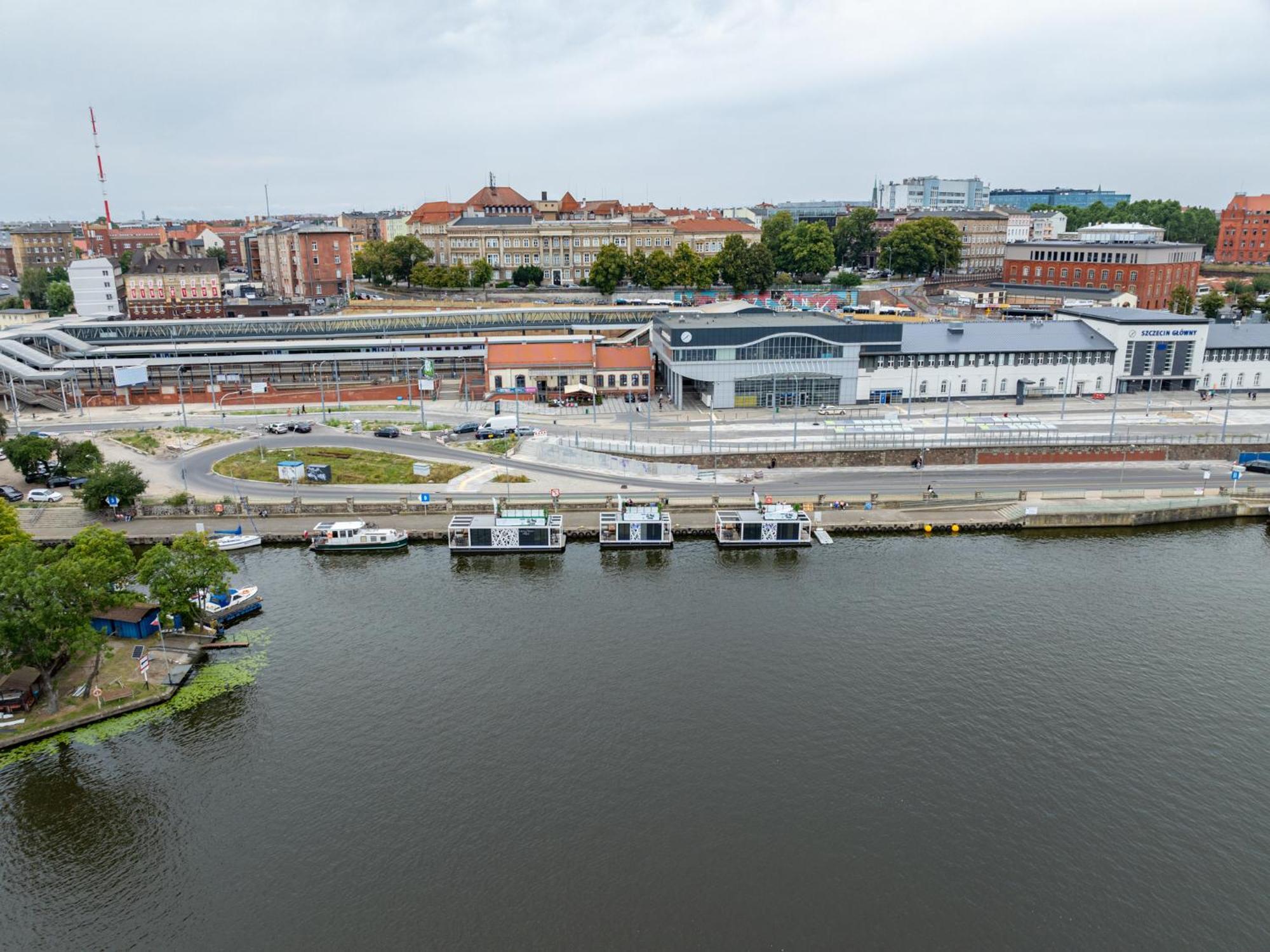 Houseboat Energyapart Stettin Exterior foto