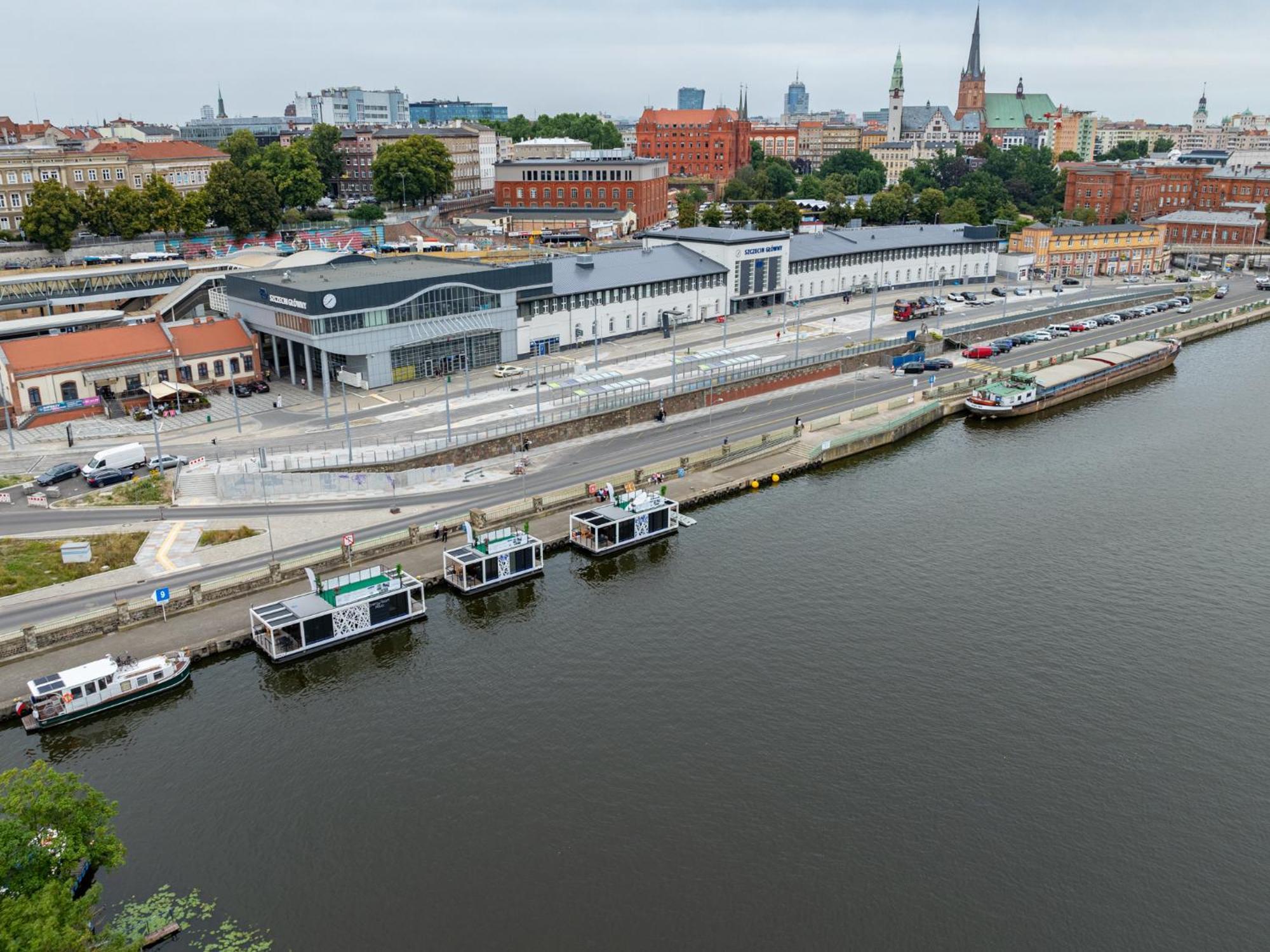 Houseboat Energyapart Stettin Exterior foto