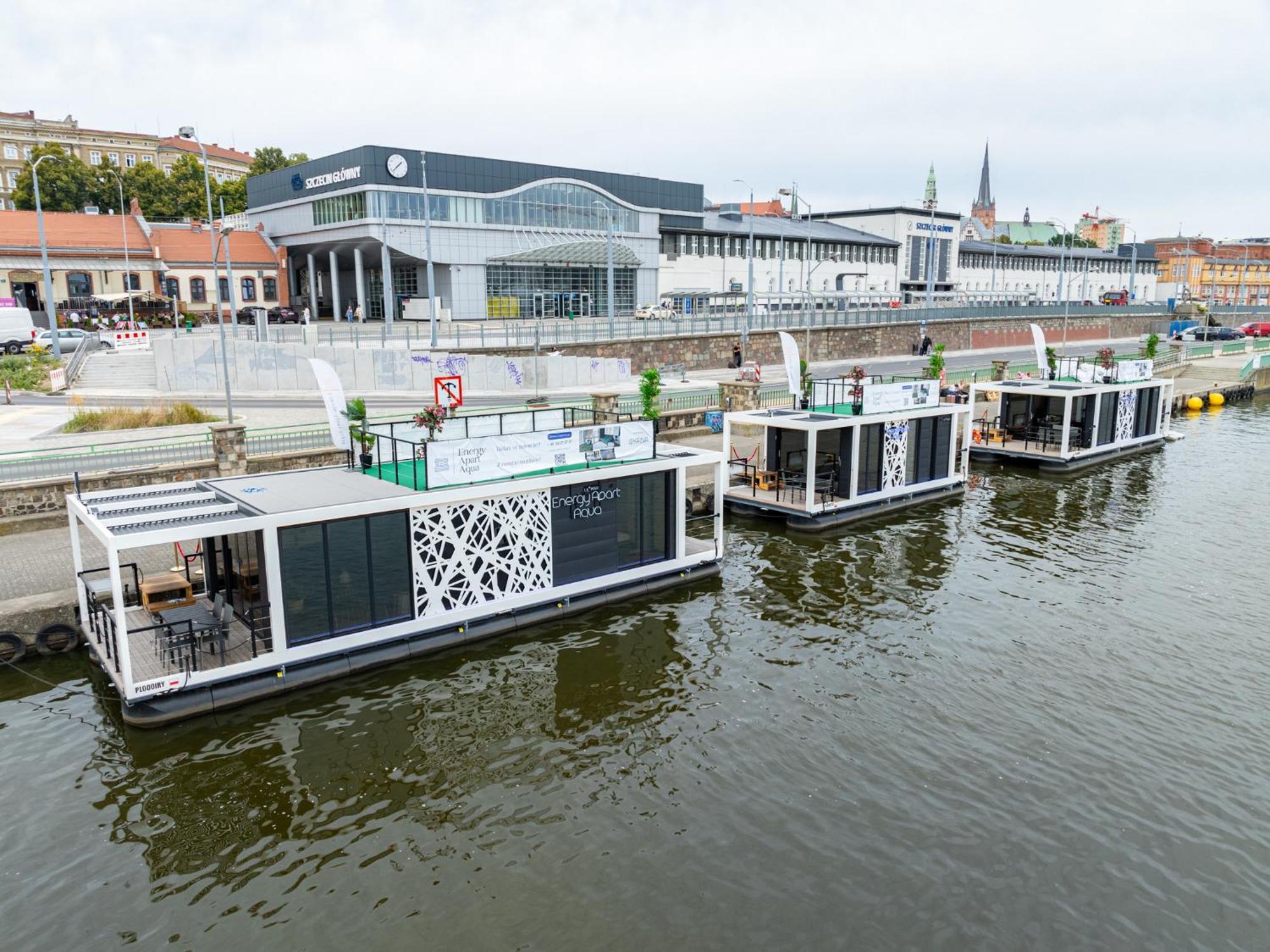 Houseboat Energyapart Stettin Exterior foto