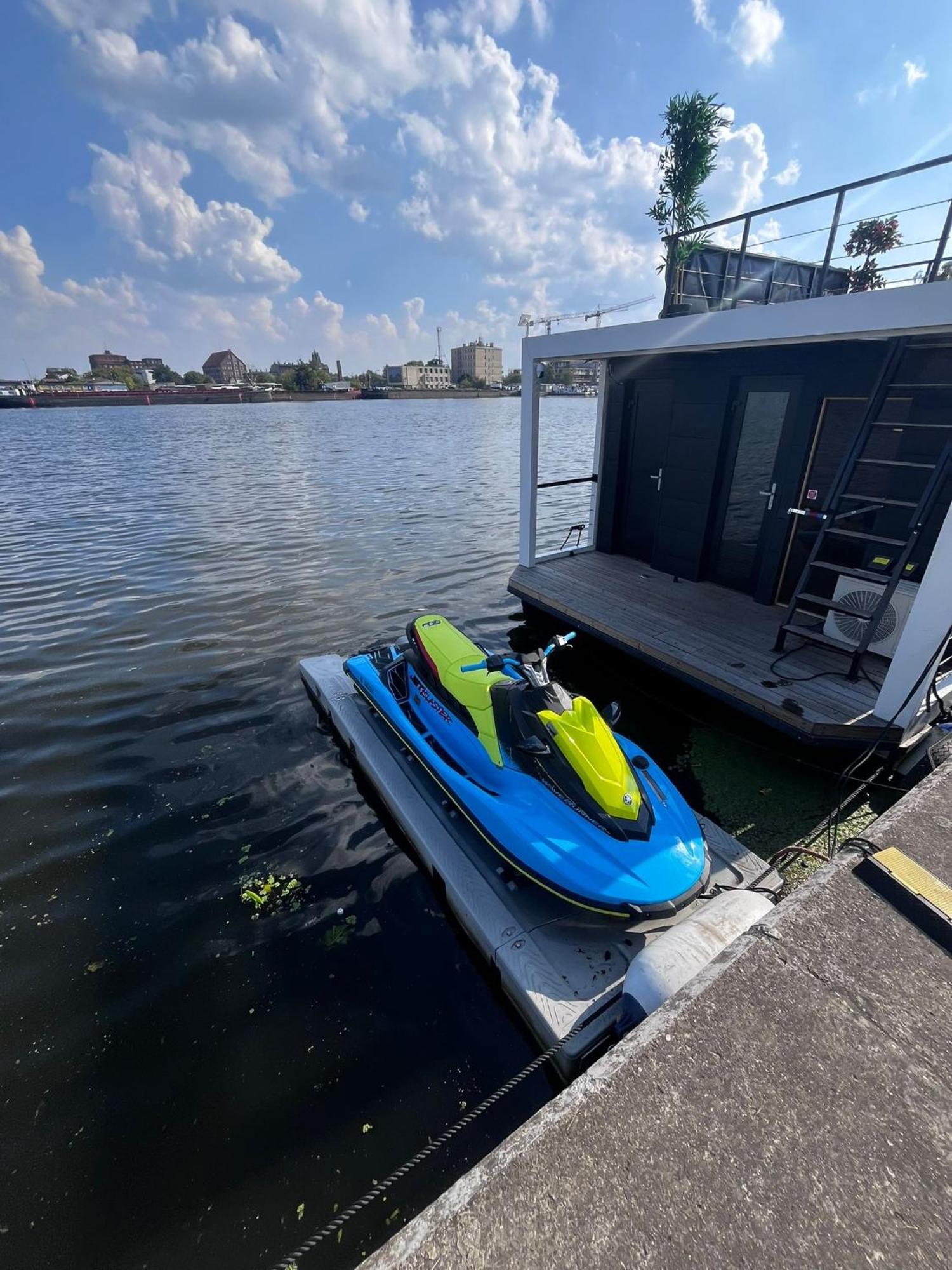Houseboat Energyapart Stettin Exterior foto